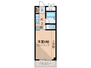 クレールハイムの物件間取画像